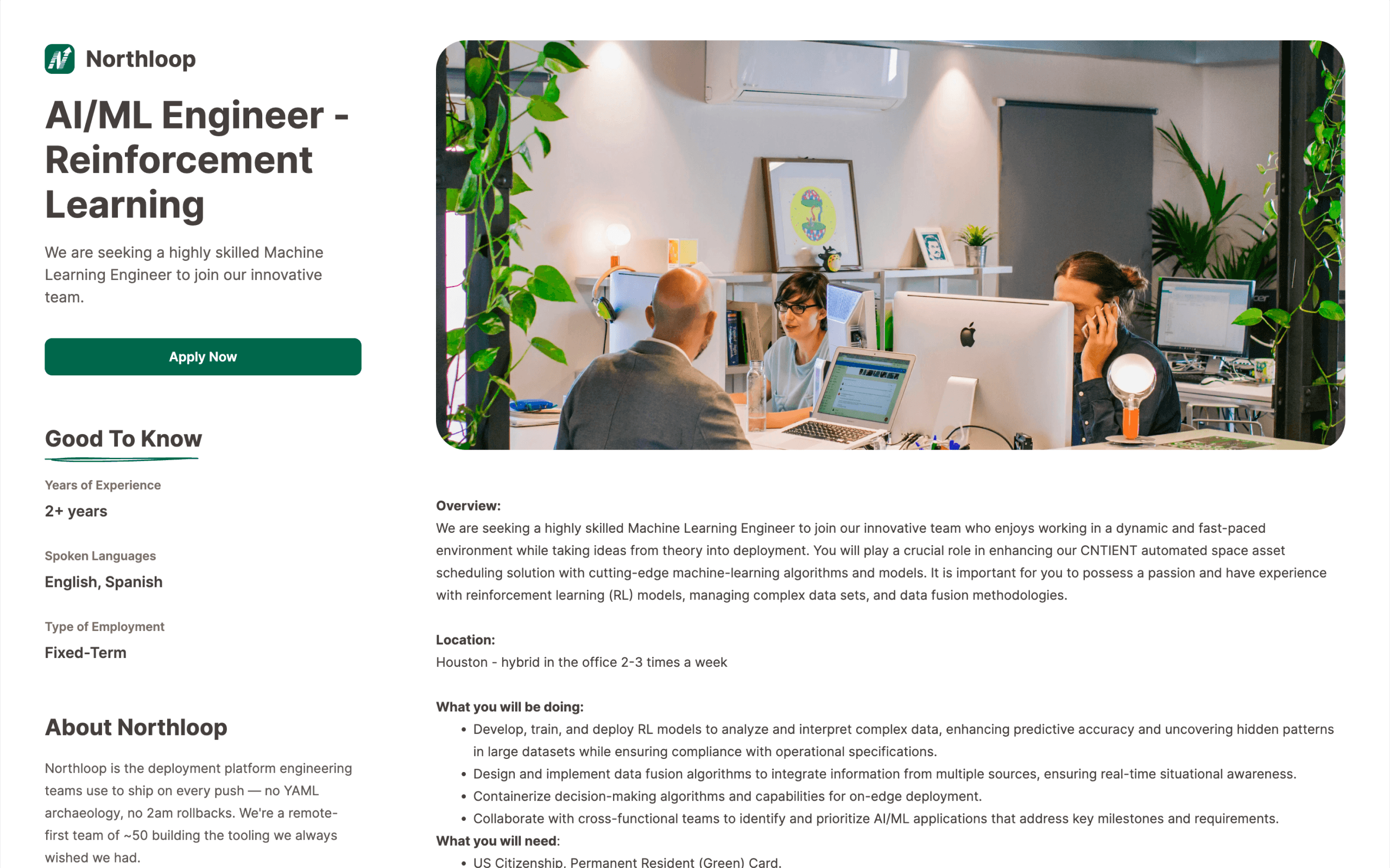 PontaHR — building a branded career page with the company's open roles