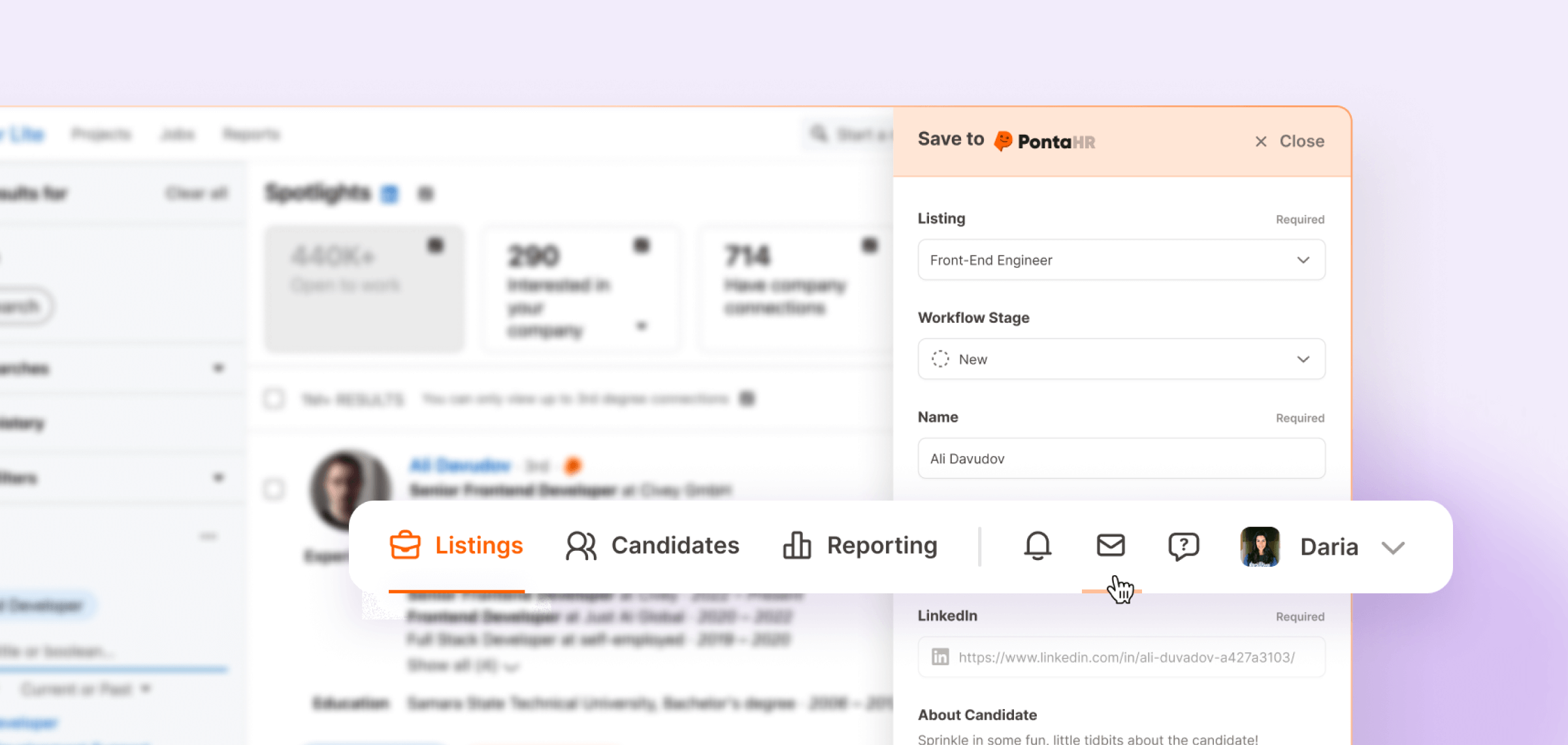 Browser extension, customizable auto-reply, and a new navigation