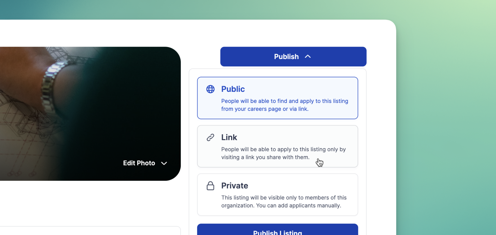 Improved publishing and redesigned drafts page