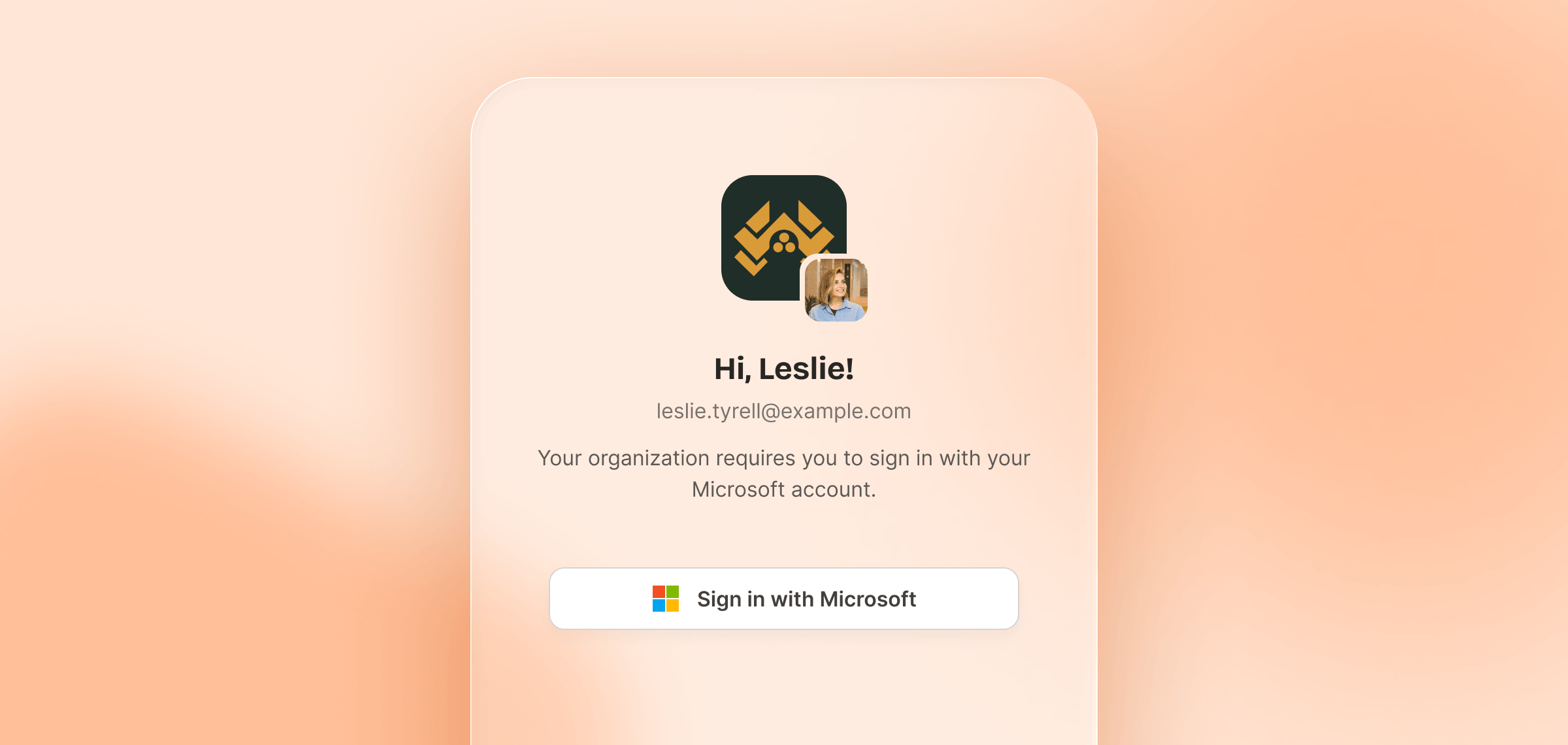 Login with Microsoft and more control over sign-in methods